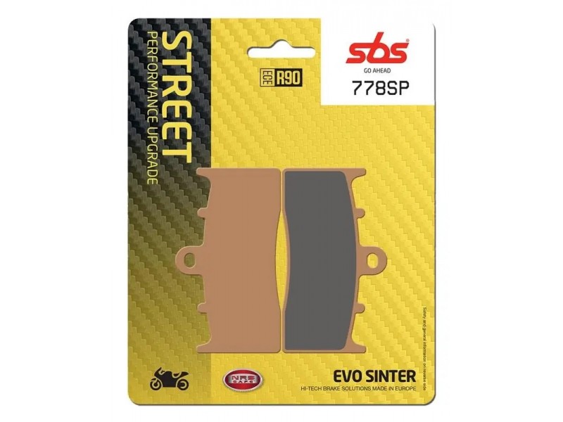 Гальмівні колодки SBS Upgrade Brake Pads, EVO Sinter 778SP
